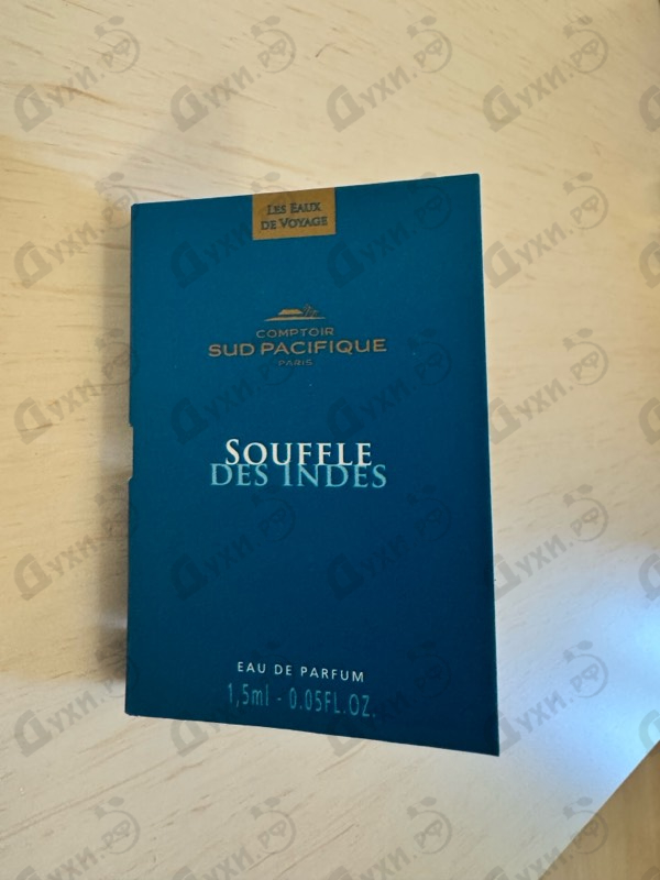 Отзыв Sud Pacifique Souffle Des Indes