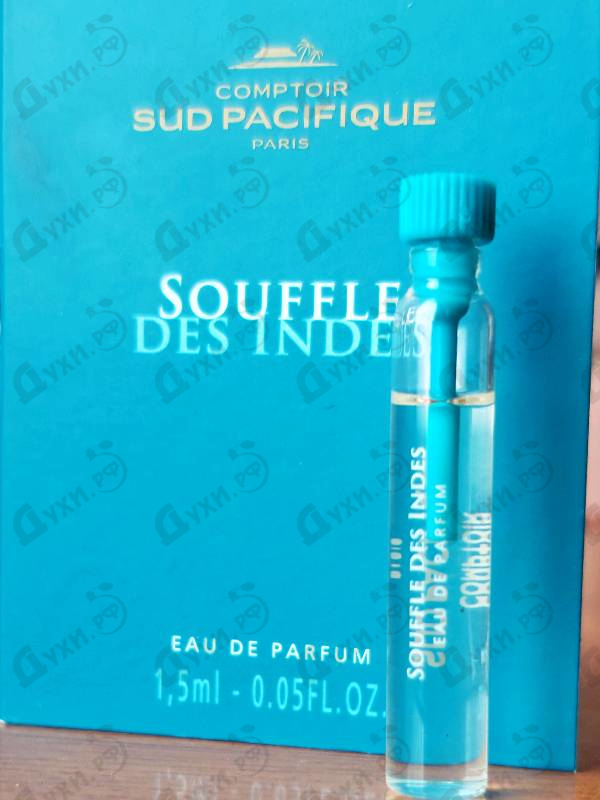 Парфюмерия Souffle Des Indes от Sud Pacifique