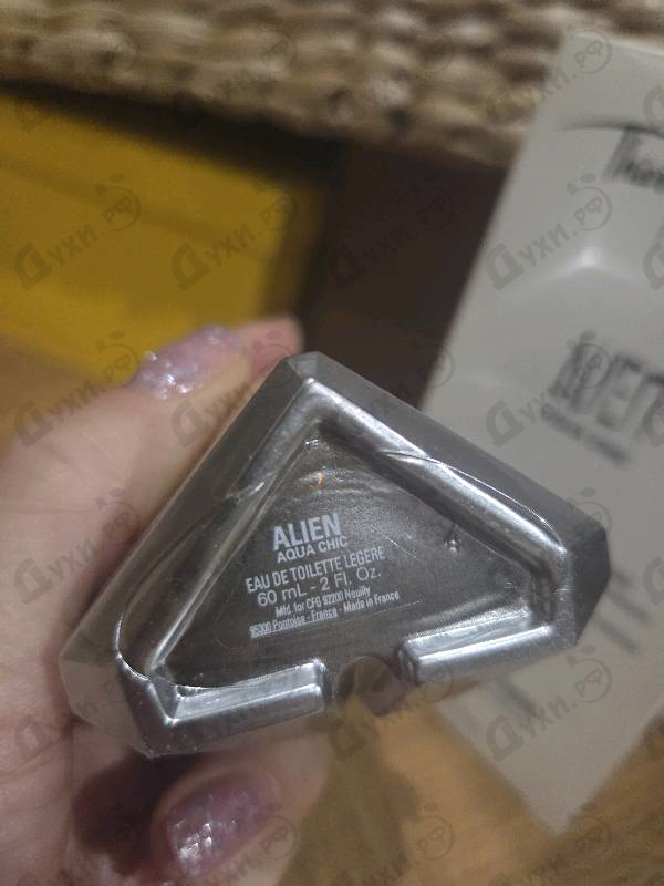 Отзыв Thierry Mugler Alien Aqua Chic
