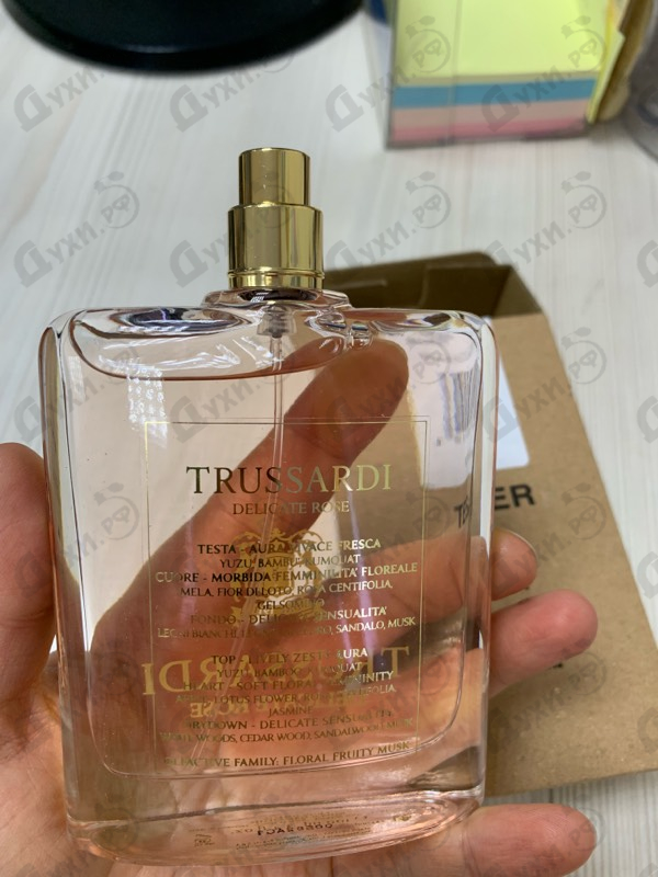 Парфюмерия Delicate Rose от Trussardi