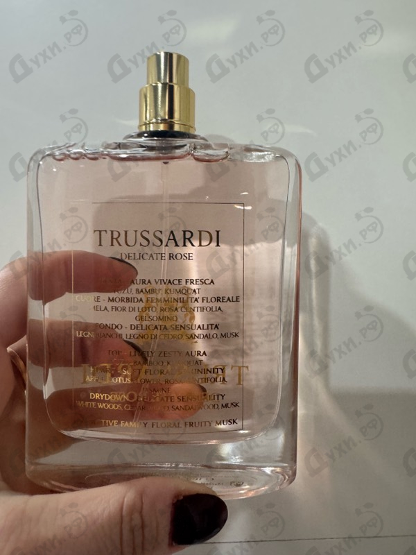 Парфюмерия Delicate Rose от Trussardi