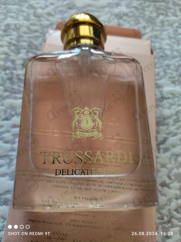 Парфюмерия Delicate Rose от Trussardi