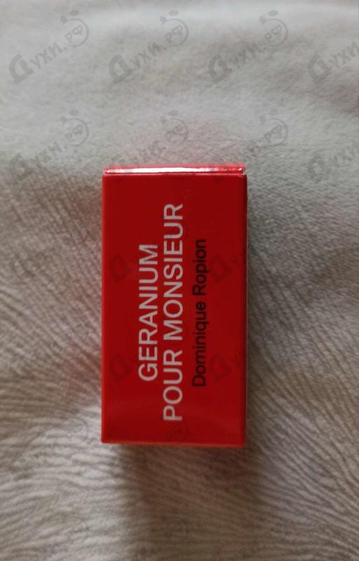 Отзывы Frederic Malle Geranium Pour Monsieur