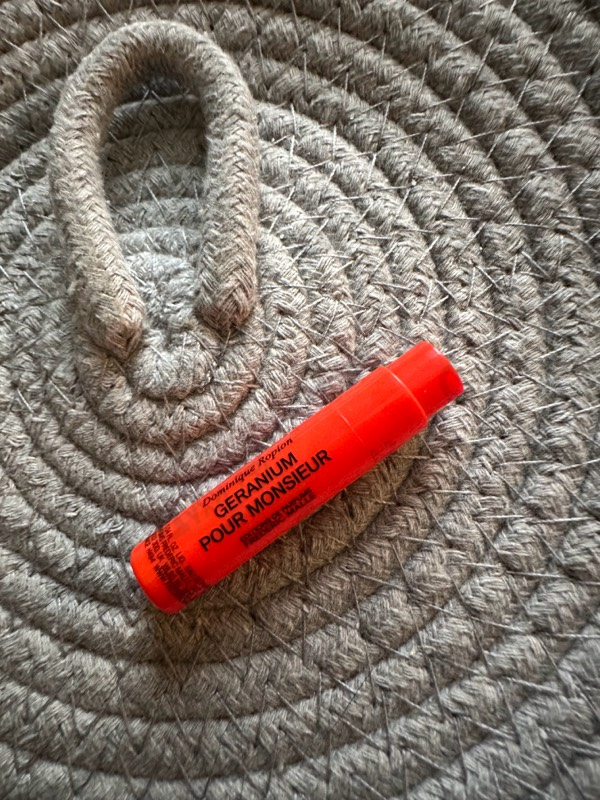 Отзыв Frederic Malle Geranium Pour Monsieur