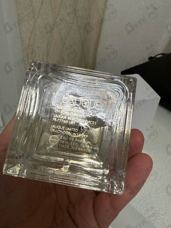 Парфюмерия L'amour от Lalique