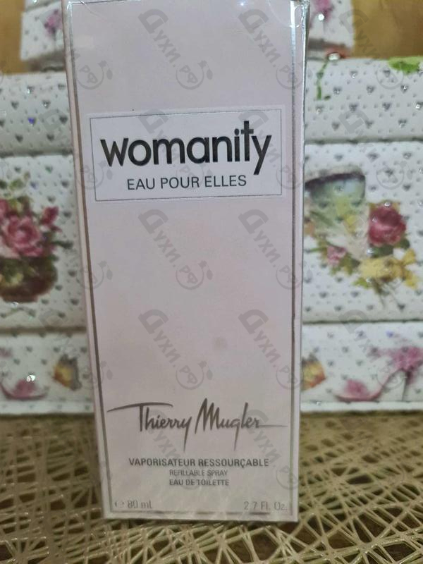 Духи Womanity Eau Pour Elles от Thierry Mugler