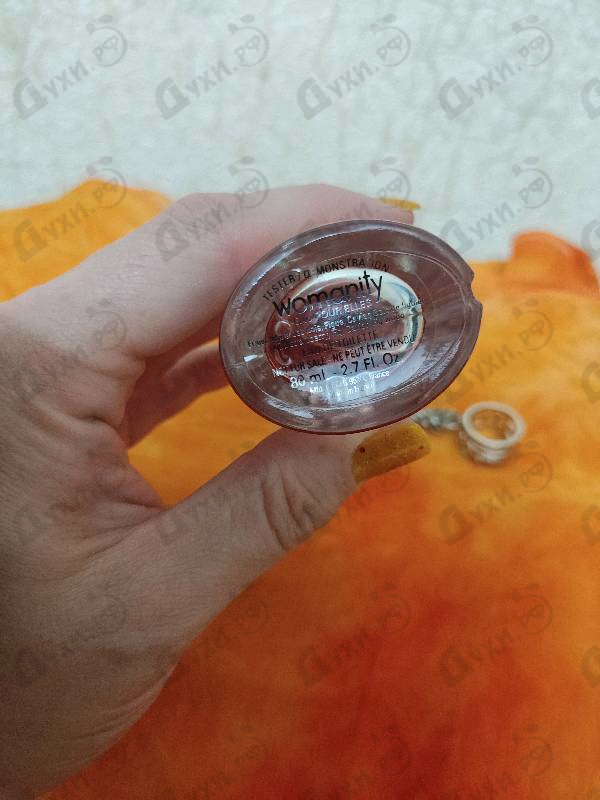 Купить Womanity Eau Pour Elles от Thierry Mugler