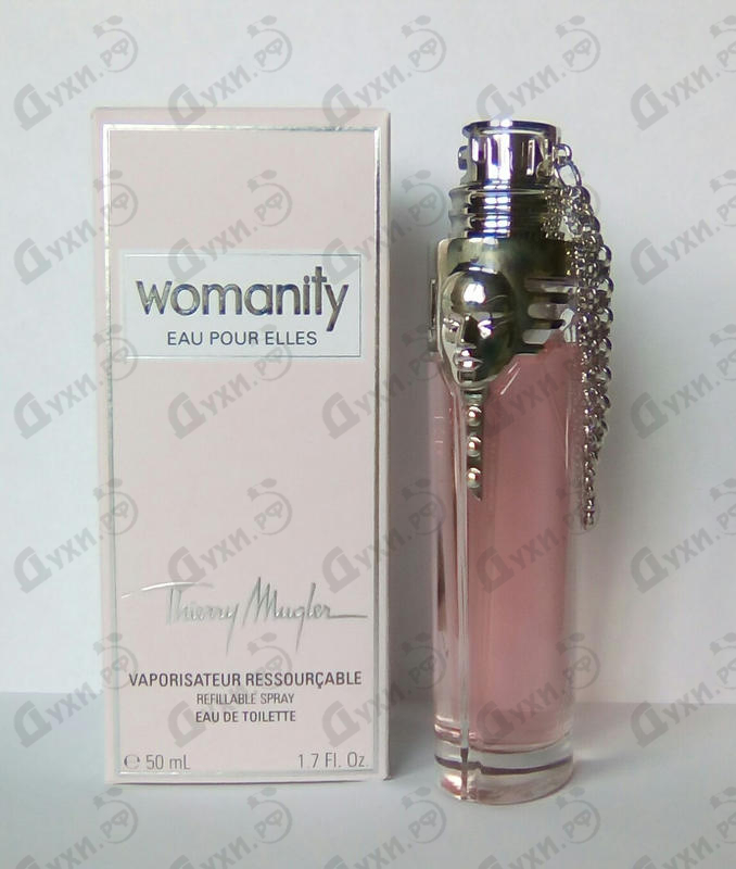 Духи Womanity Eau Pour Elles от Thierry Mugler