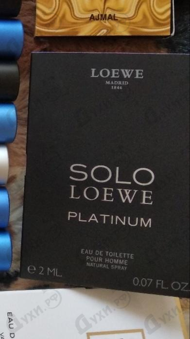 Духи Solo Platinum от Loewe