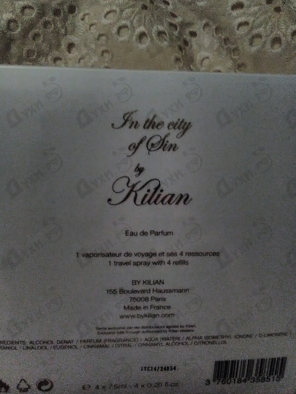 Отзыв Kilian In The City Of Sin