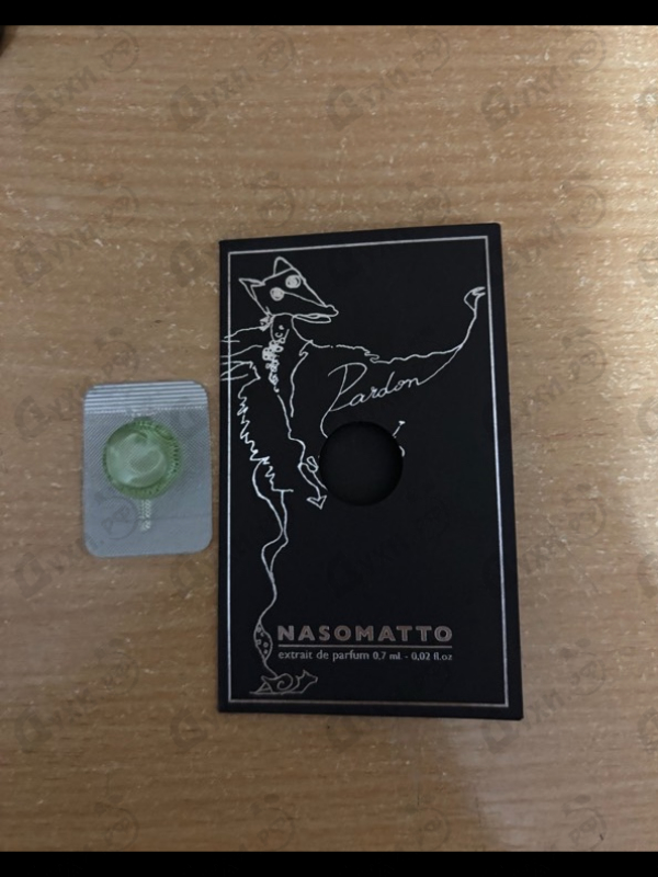 Парфюмерия Pardon от Nasomatto