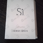 Отзыв Giorgio Armani Si