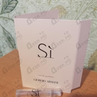 Отзыв Giorgio Armani Si