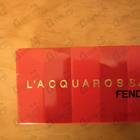Духи L'acquarossa от Fendi