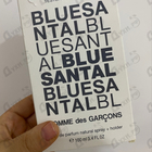 Отзывы Comme Des Garcons Blue Santal