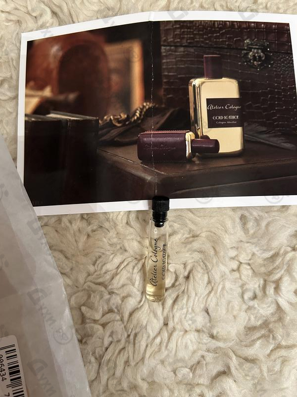 Парфюмерия Gold Leather от Atelier Cologne