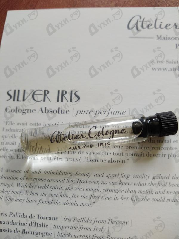 Духи Silver Iris от Atelier Cologne