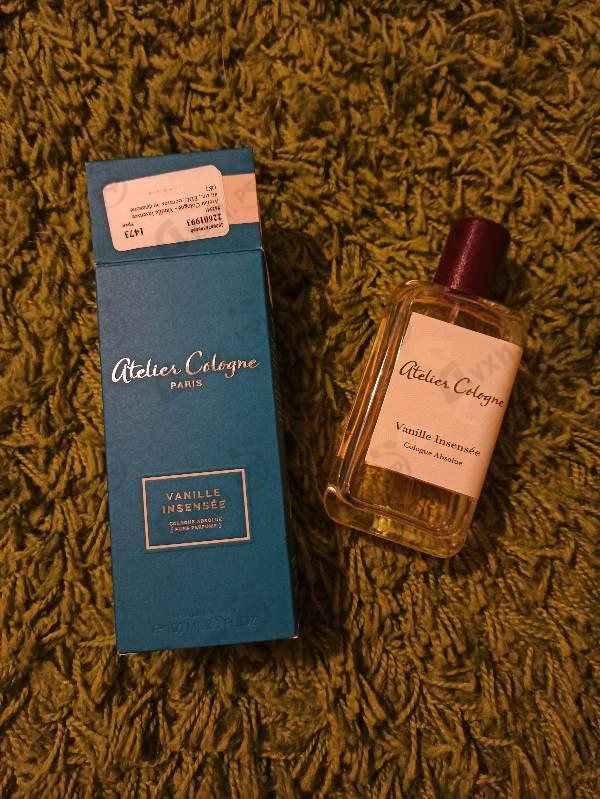 Парфюмерия Vanille Insensee от Atelier Cologne Отзыв Atelier Cologne Vanille Insensee