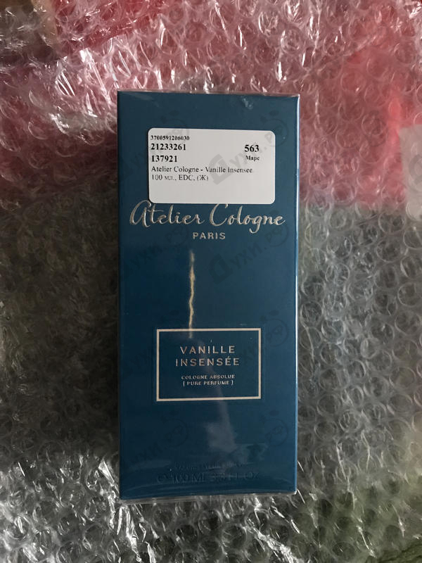 Отзывы Atelier Cologne Vanille Insensee Парфюмерия Vanille Insensee от Atelier Cologne