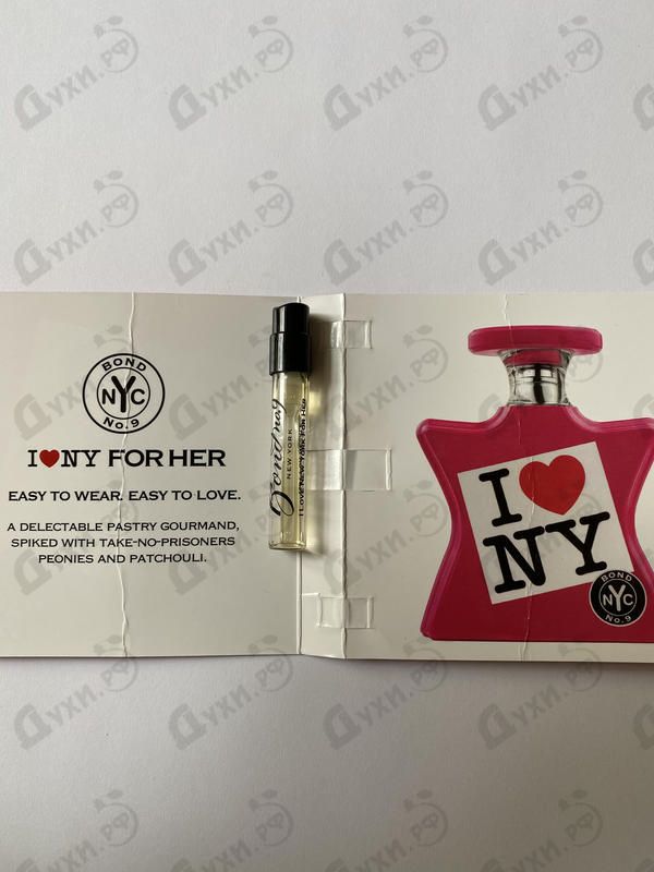 Купить I Love New York For Her от Bond No. 9