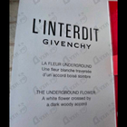 Парфюм Givenchy L'interdit