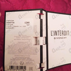 Отзыв Givenchy L'interdit