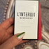 Парфюмерия L'interdit от Givenchy