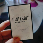 Отзыв Givenchy L'interdit