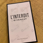 Отзывы Givenchy L'interdit