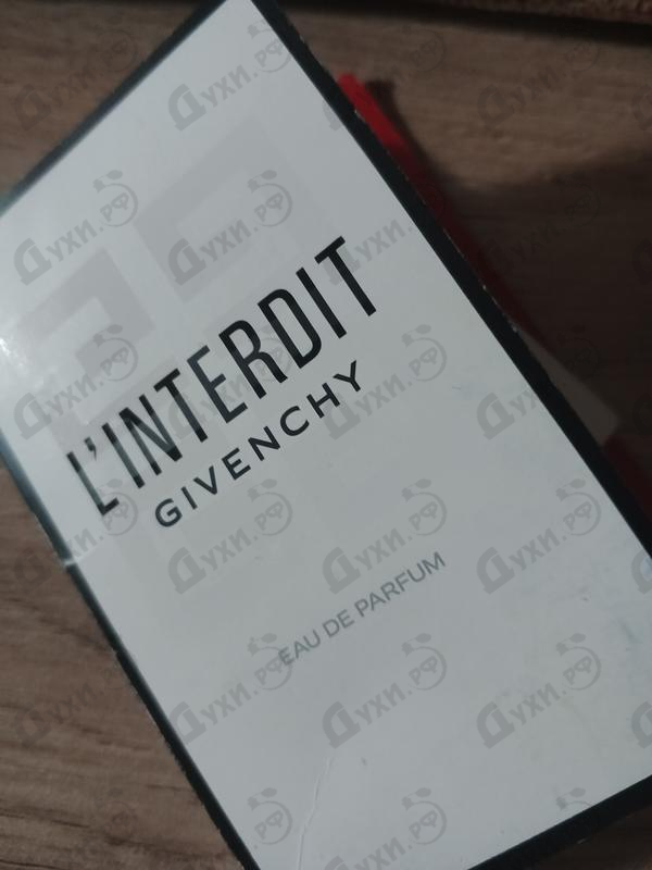 Парфюмерия L'interdit от Givenchy