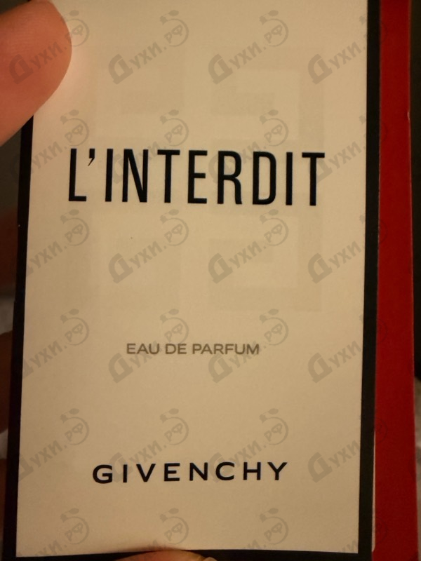 Отзывы Givenchy L'interdit