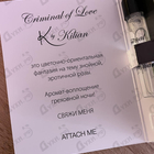 Духи Criminal Of Love от Kilian