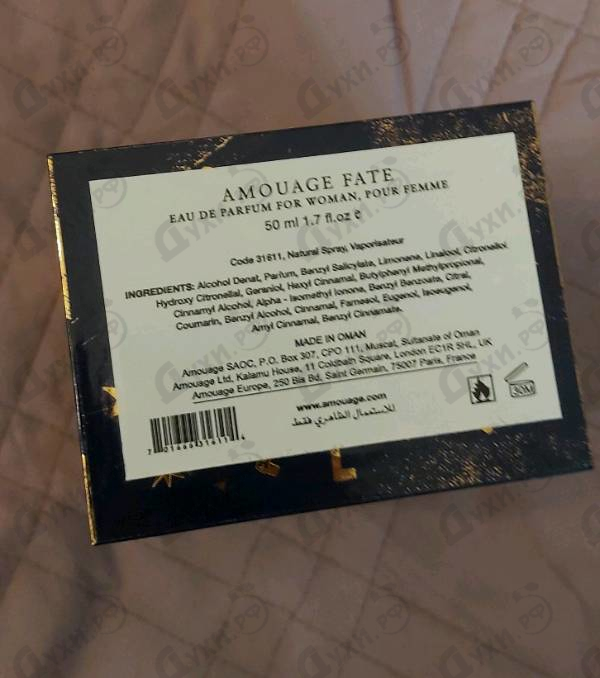 Купить Amouage Fate Духи Fate от Amouage