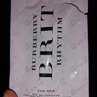 Отзыв Burberry Brit Rhythm