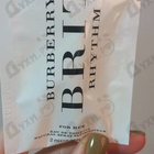 Отзыв Burberry Brit Rhythm