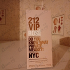 Отзывы Carolina Herrera 212 Vip Rose