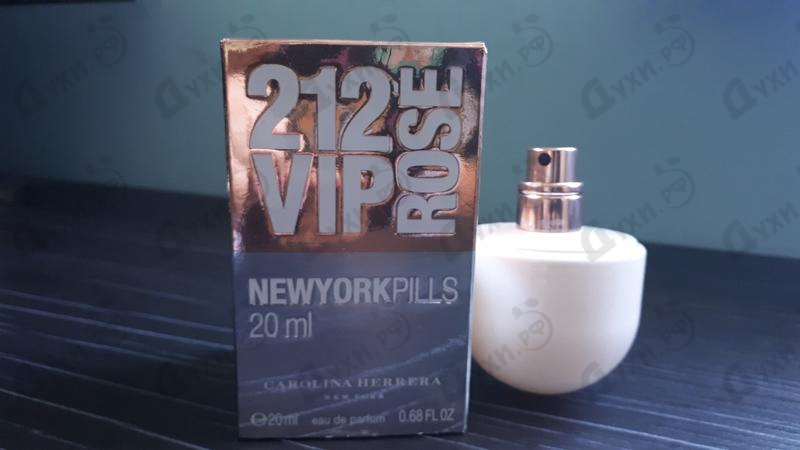 Парфюмерия 212 Vip Rose от Carolina Herrera