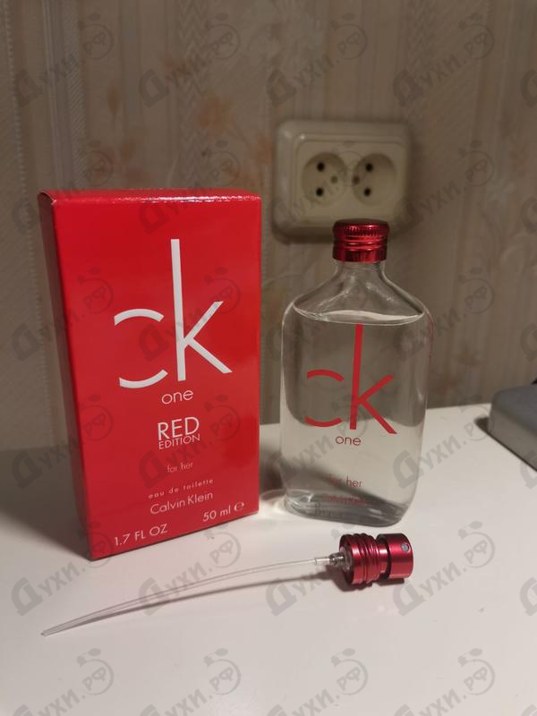 Духи One Red Edition от Calvin Klein