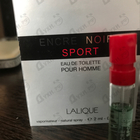 Духи Encre Noire Sport от Lalique