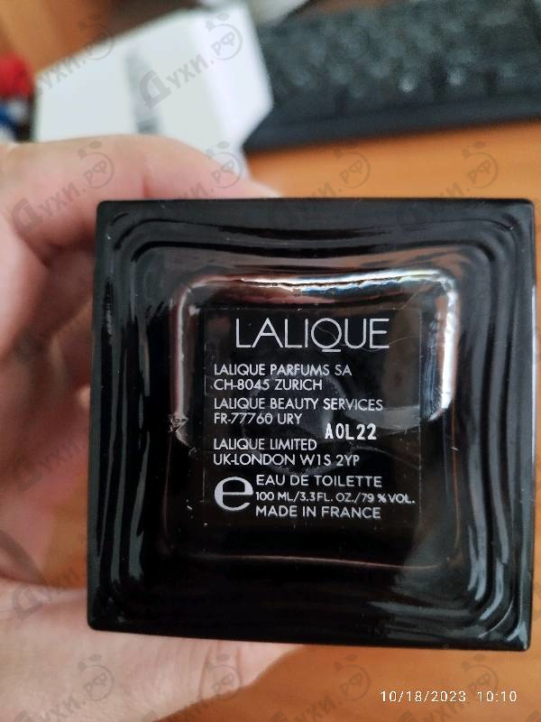 Духи Encre Noire Sport от Lalique