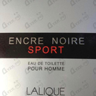 Отзыв Lalique Encre Noire Sport