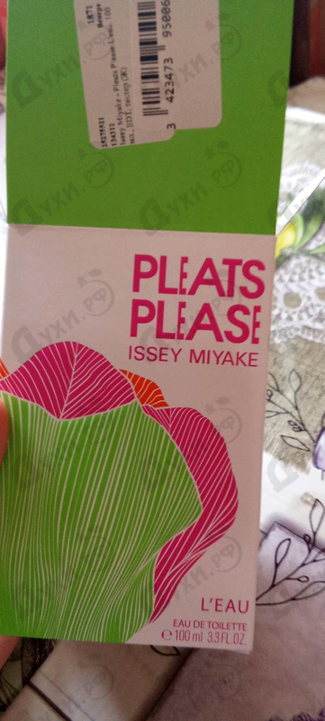 Духи Pleats Please L'eau от Issey Miyake