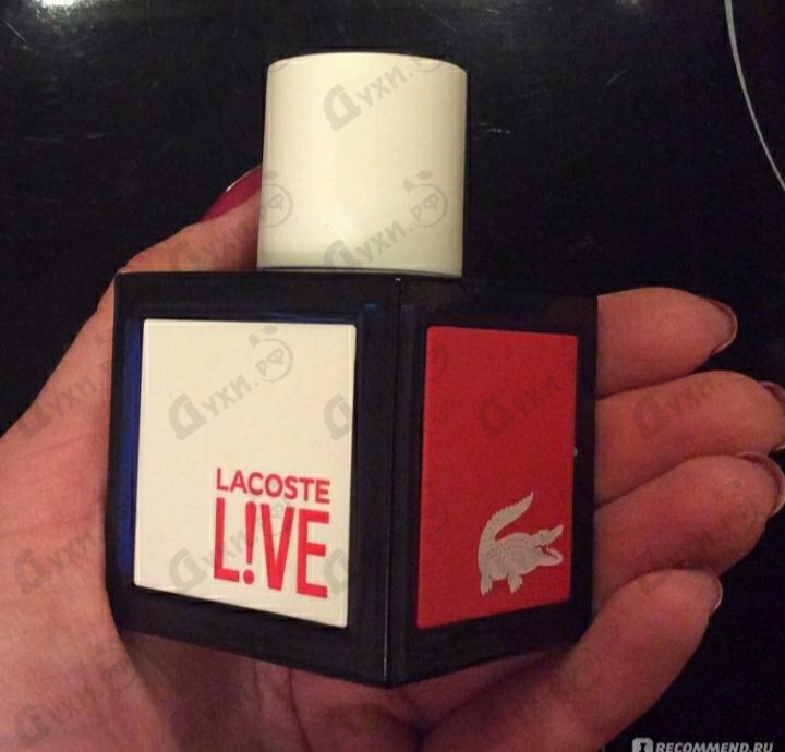 Парфюмерия Live от Lacoste Отзывы Lacoste Live