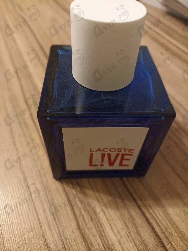 Парфюмерия Live от Lacoste