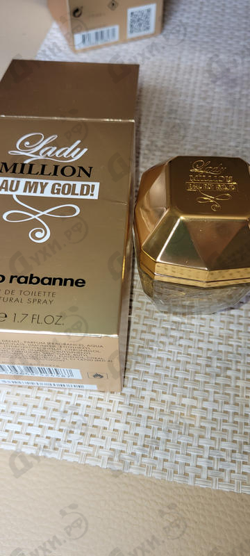 Духи Lady Million Eau My Gold! от Paco Rabanne