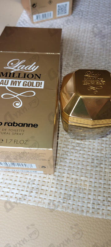 Парфюм Paco Rabanne Lady Million Eau My Gold! Духи Lady Million Eau My Gold! от Paco Rabanne