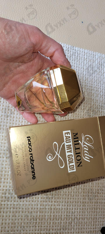 Духи Lady Million Eau My Gold! от Paco Rabanne