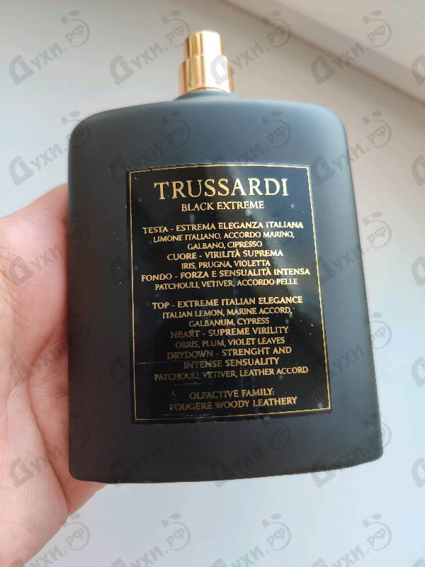 Парфюмерия Black Extreme от Trussardi