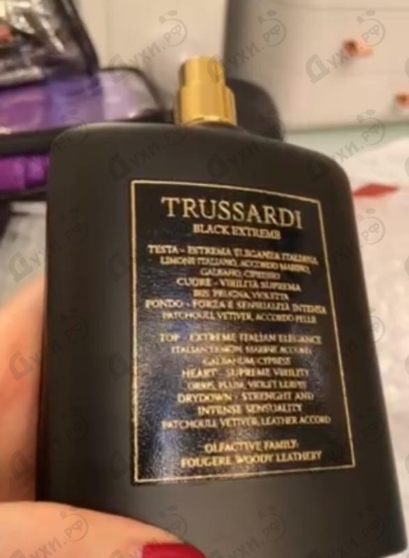 Духи Black Extreme от Trussardi