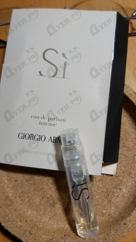 Духи Si Intense от Giorgio Armani Отзывы Giorgio Armani Si Intense
